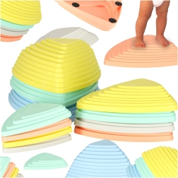 Pastelsed kivid laste tasakaalu- ja sensoorseteks harjutusteks