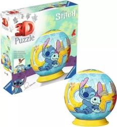 3D puslekuul DISNEY Stitch 72 tükiga alusel