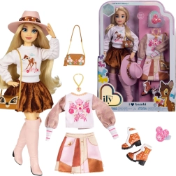 Disney ILY 4Ever moenukk Bambi motiiviga ja tarvikute komplektiga 30 cm