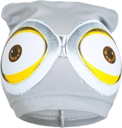 New Baby spring children's hat with Minion motif, gray