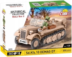 Poolroomikulise Sd.Kfz. 10 DEMAG D7 ehituskomplekt mõõtkavas 1:35
