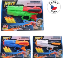 Gun with soft bullets for children, 20 cm