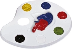 Plastikust maalimispalett 6 värvile ASTRA