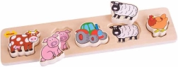 Bigjigs Baby puidust talupusle