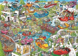 Pusle RAVENSBURGER Ray’s Comic – Tulevik, 1000 tükki