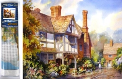 Norimpex teemantmaal "Maalähedane villa" 30x40 cm