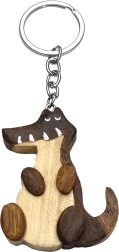 Wooden Keychain Crocodile