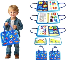 Sensoorne tegevusraamat dinosaurused 2