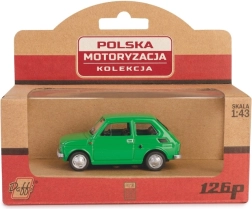 Metallist mudel Fiat 126p Maluch 1:43 – roheline