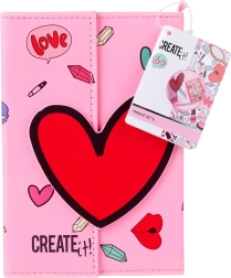 Mini kunstnahast kosmeetikakott magnetkinnitusega