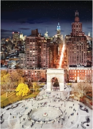 Galisoni pusle Washington Square Park päev ja öö 1000 tükki