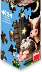 Puzzle Dino Farm Animals 24 Pieces