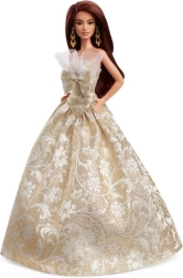 Barbie Holiday Doll Brunette 2025