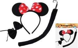 Karnevalikomplekt - hiir must