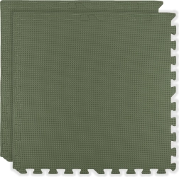 HUMBI vahtmatt 120×60, suured veekindlad pusletükid, ohutu, 2 tk, khaki