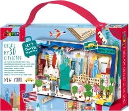 Puidust 3D pusle – NEW YORGi linna panoraam