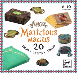 Võlukomplekt Djeco Malicious Magus – 20 trikki