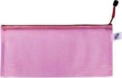 Zip Envelope DL Pink Mesh