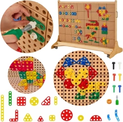 Masterkidz geomeetriliste kujundite komplekt STEM-paneelide jaoks, 260 osa