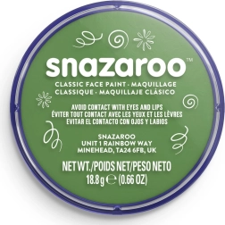 Snazaroo näovärv mururoheline 18 ml