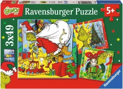 Ravensburgeri pusle Grinch 3x49 tükki