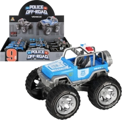 Maastikupolitseiauto – monster truck 13 cm