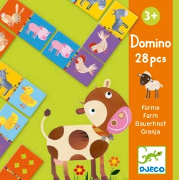 Djeco Domino Granja: Children's Educational Game with Animals