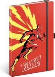 THE FLASH jooneline märkmik kummikinnituse ja pliiatsiaasaga