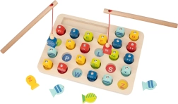 Wooden Fishing Game Learning Letters Tooky Toy