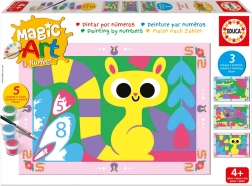 EDUCA paint by numbers jungle