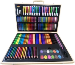 Wooden Painter’s Case – Creative Art Set 180 pcs