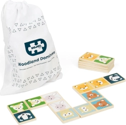 Puidust doomino Metsloomad