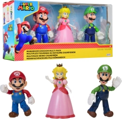 Super Mario figuurid Mario, Luigi ja printsess Peach 12 cm