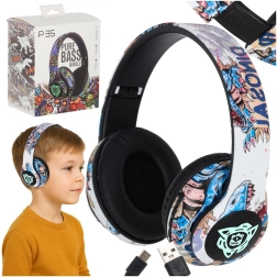 Juhtmevabad ülepeakuulmikud Bluetoothiga, RGB-taustvalgustuse ja microSD-toega