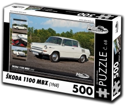 RETRO-AUTA pusle Škoda 1100 MBX 500 tükki