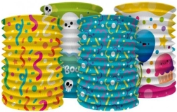 Colorful Paper Lantern Cylinder 15 cm