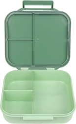 A Little Lovely Company dinosaur snack box with compartments