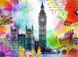 Puzzle Londoni postkaart 500 tükki Ravensburger