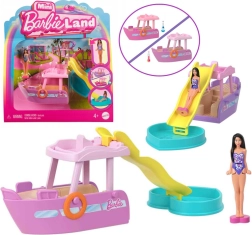 Mini laev liumäe ja basseiniga MINI BARBIE LAND, Mattel