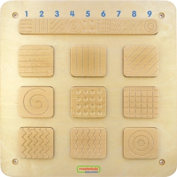 Masterkidz sensoorset seinatabloo – tekstuuride äratundmine