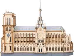RoboTime Pariisi Notre-Dame'i katedraali 3D-puidust pusle