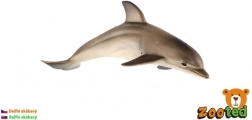 Plastist hariliku delfiini figuur 12 cm