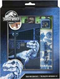 JURASSIC WORLDi motiiviga märkmike loovkomplekt