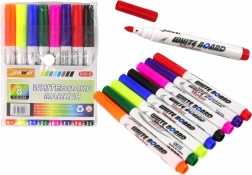 Maagilised veemarkerid – 8 värvi joonistamiseks veele, klaasile ja tahvlitele