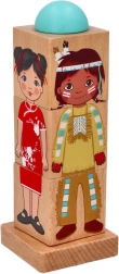 AdamToys Rotating Puzzle Children of the World