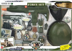 Sõjaväekomplekt kiivriga lastele