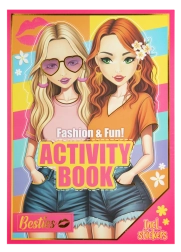 Moeloovuse raamat Fashion and Fun A4 Besties