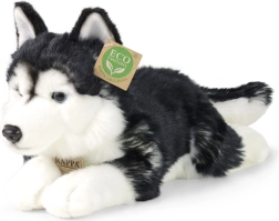 Plüüsist husky-koer, keskkonnasõbralik, 36 cm