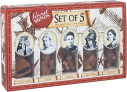 Professor Puzzle Great Minds: Famous Women 5-in-1