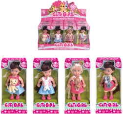 Nukk koerakesega 11 cm